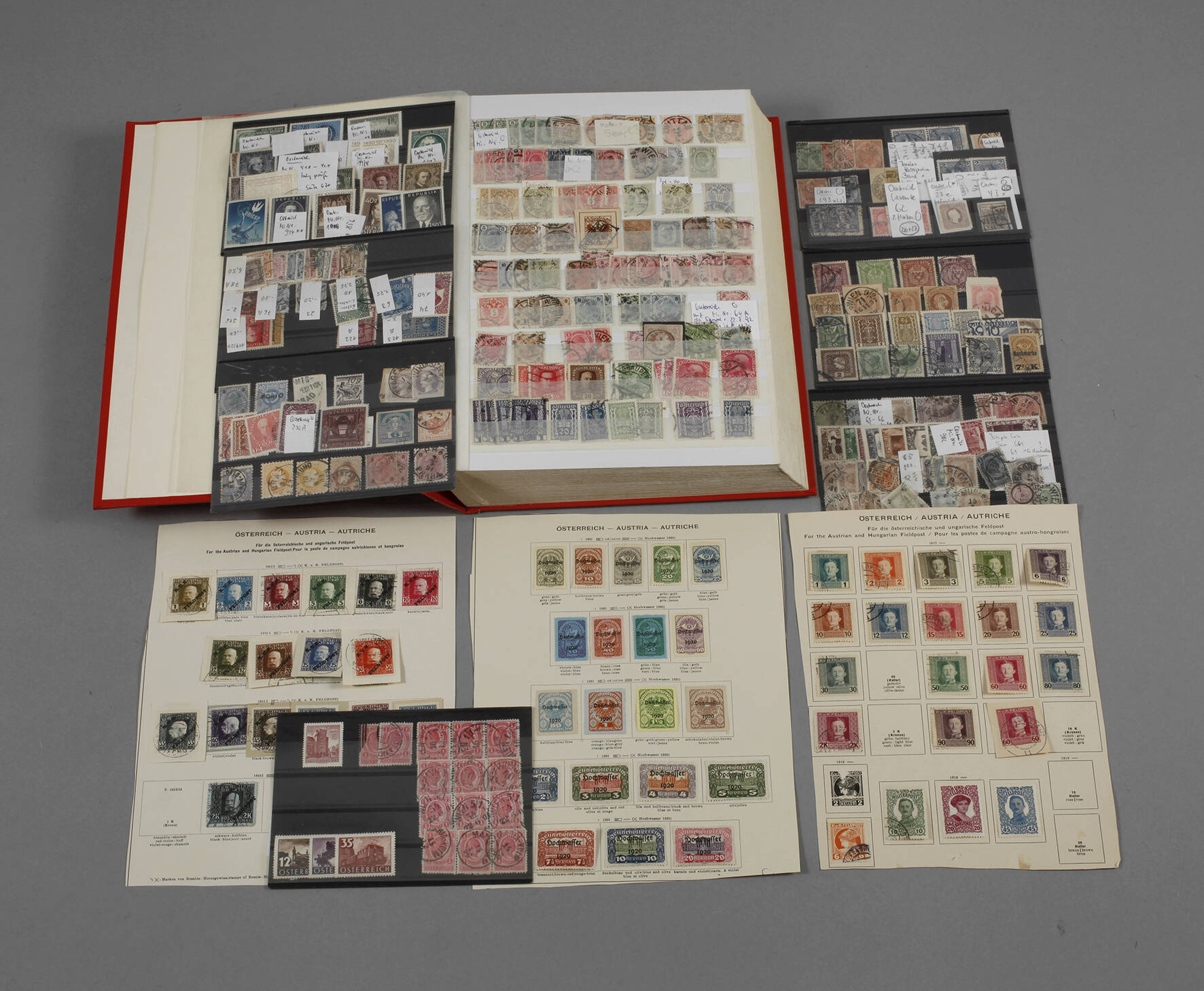 Briefmarkensammlung Österreich