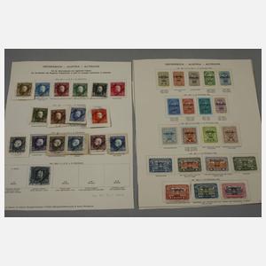 Briefmarkensammlung Österreich