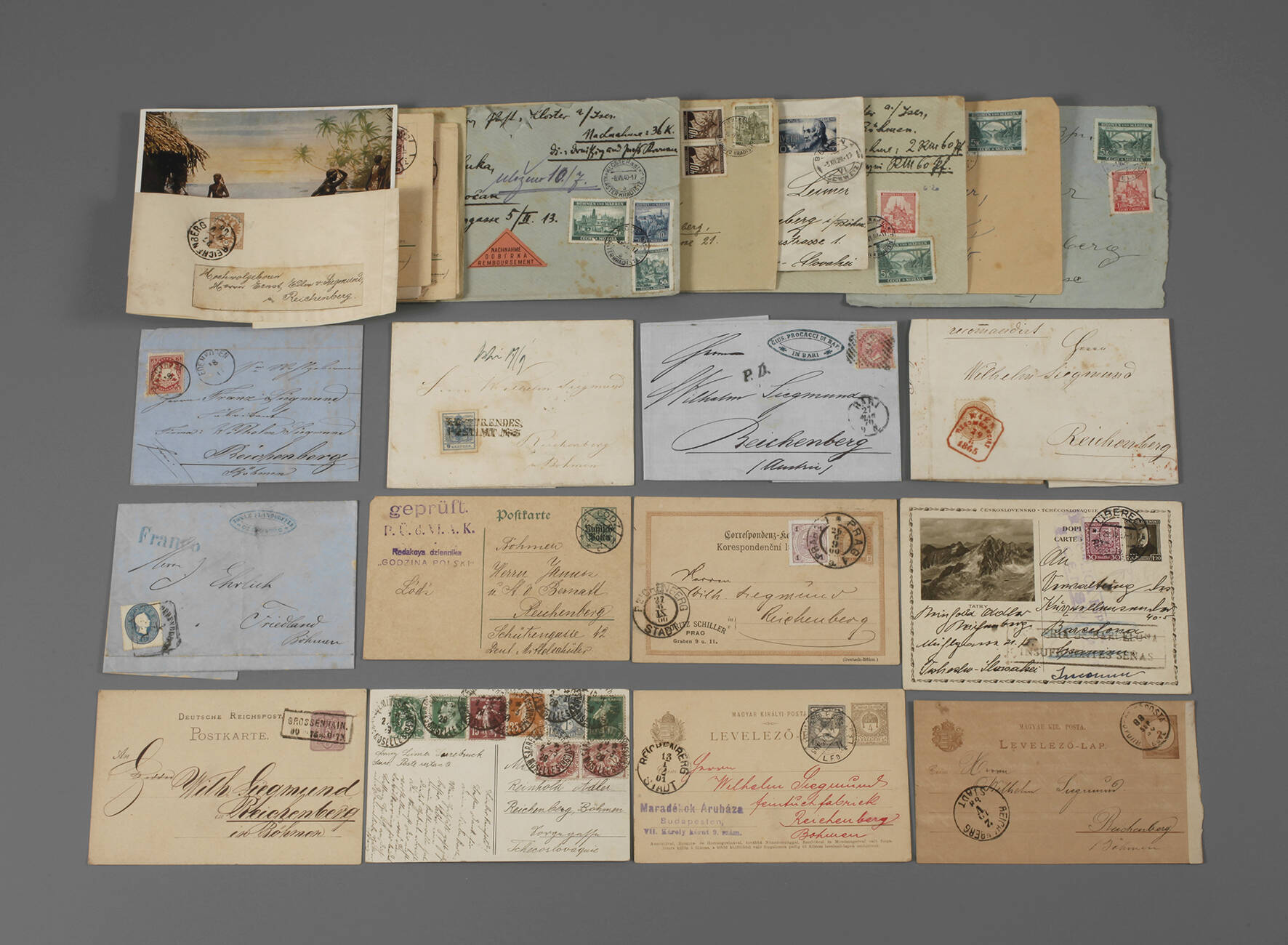 Konvolut alte Belege