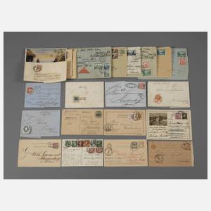 Konvolut alte Belege