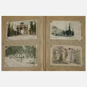 Ansichtskartenalbum Deutschland und Österreich