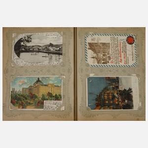 Ansichtskartenalbum Deutschland und Österreich