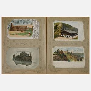 Ansichtskartenalbum Deutschland und Österreich