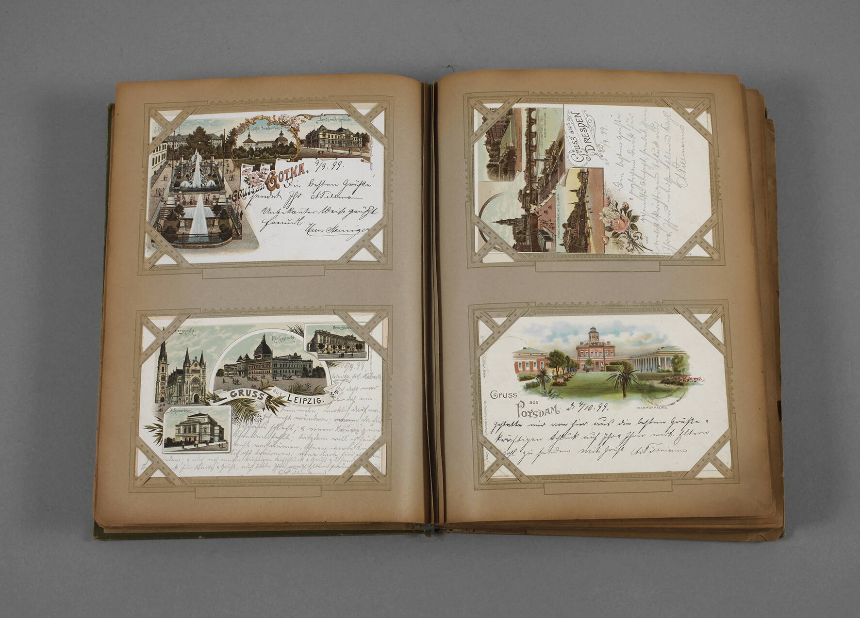 Ansichtskartenalbum Europa