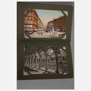 Ansichtskartenalbum Alpen und Italien