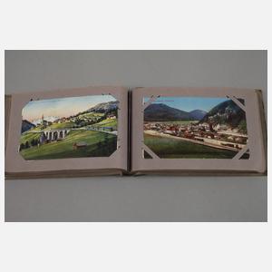 Ansichtskartenalbum Alpen