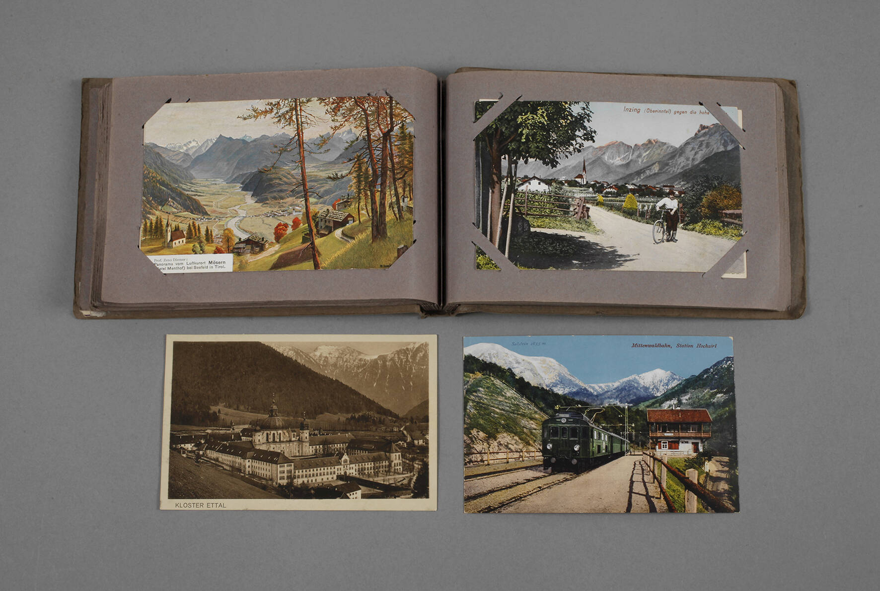 Ansichtskartenalbum Alpen