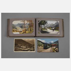 Ansichtskartenalbum Alpen