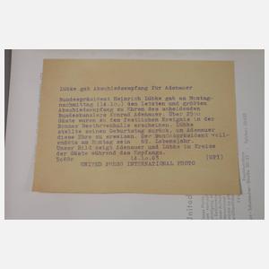 Sammlung Pressefotos