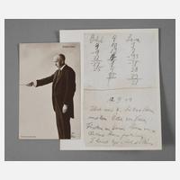 Autogrammkarte Richard Georg Strauss111