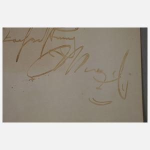 Brief Adolph von Menzel