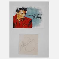 Elvis Presley, Karte und Autograf111