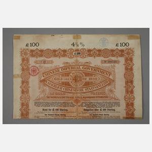 Kaiserlich chinesische Staatsanleihe