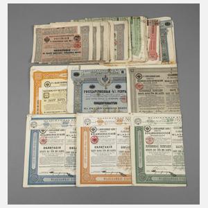 Konvolut russische Aktien