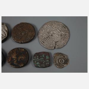 Konvolut indische Münzen