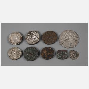 Konvolut indische Münzen