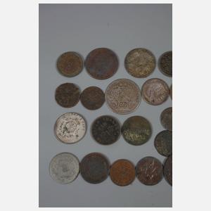 Konvolut Kleinmünzen 18.–19. Jahrhundert