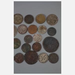 Konvolut Kleinmünzen 18.–19. Jahrhundert