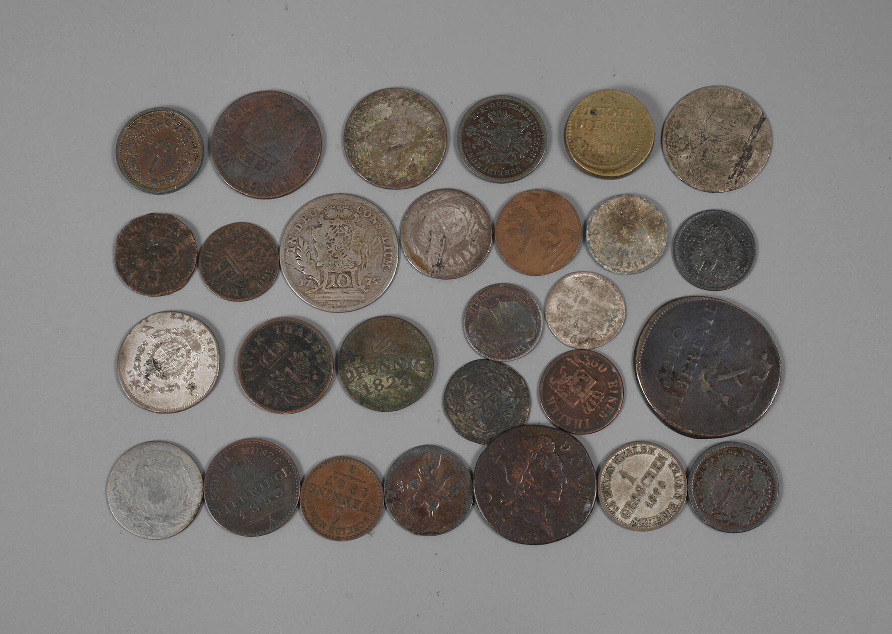 Konvolut Kleinmünzen 18.–19. Jahrhundert