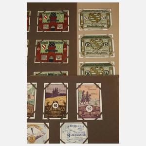 Sammlung Notgeldscheine