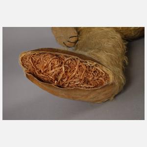 Diem Teddybär und Kinderfoto