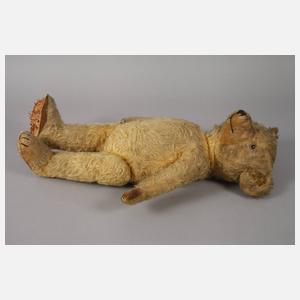 Diem Teddybär und Kinderfoto