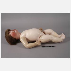 Ernst Heubach große Porzellankopfpuppe