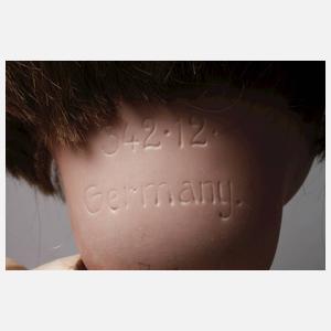 Ernst Heubach große Porzellankopfpuppe