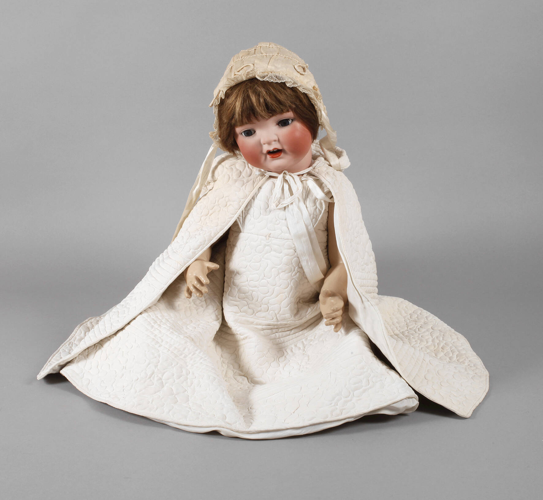 Ernst Heubach große Porzellankopfpuppe