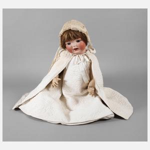 Ernst Heubach große Porzellankopfpuppe