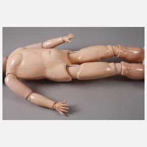 Ernst Heubach große Porzellankopfpuppe