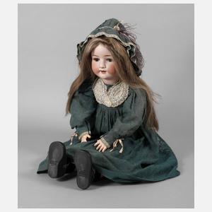 Ernst Heubach große Porzellankopfpuppe