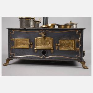 Märklin Puppenherd mit Zubehör