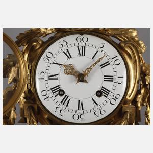 Feine Carteluhr Louis Seize