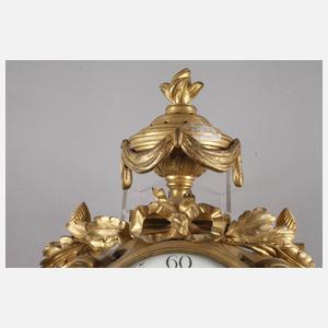 Feine Carteluhr Louis Seize