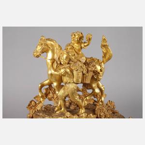 Figurenpendule Bronze