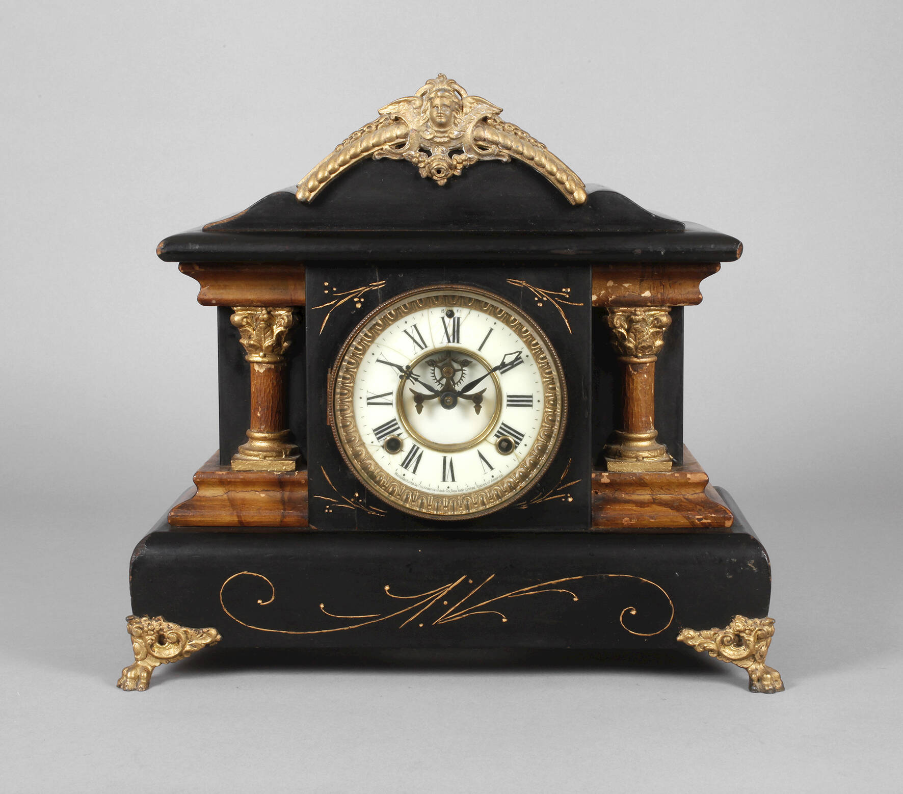 Kaminuhr Ansonia Clock New York