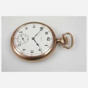 Taschenuhr Elgin mit erotischer Spielerei