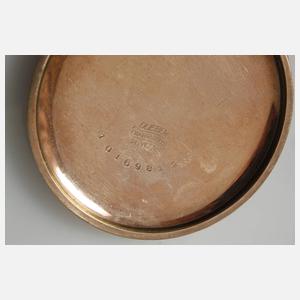 Taschenuhr Elgin mit erotischer Spielerei