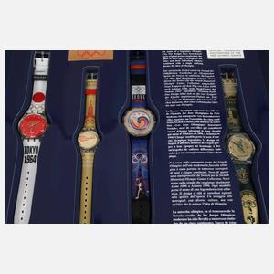 Sammlung Swatch Uhren
