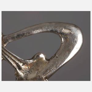 Taschenuhrenständer Silber