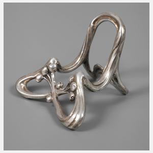 Taschenuhrenständer Silber