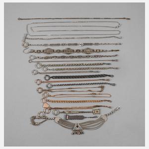 Konvolut Uhrenketten