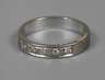 Bandring mit Diamanten