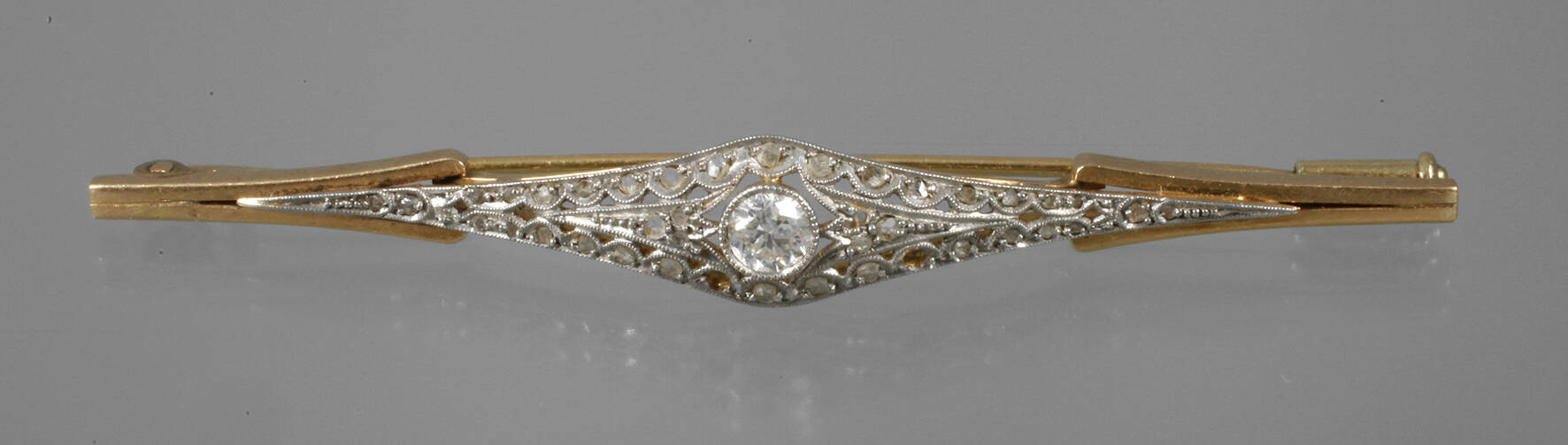 Stabbrosche mit Brillantbesatz