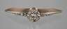 Brosche mit Diamantbesatz