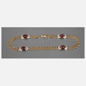 Armband mit Rubinen