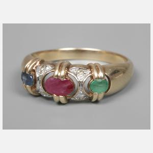 Damenring Multicolor