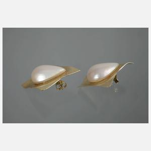 Schmuckset mit Perlentropfen