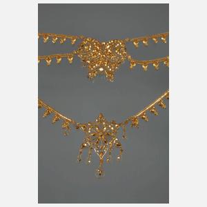 Aufwendiges Goldcollier